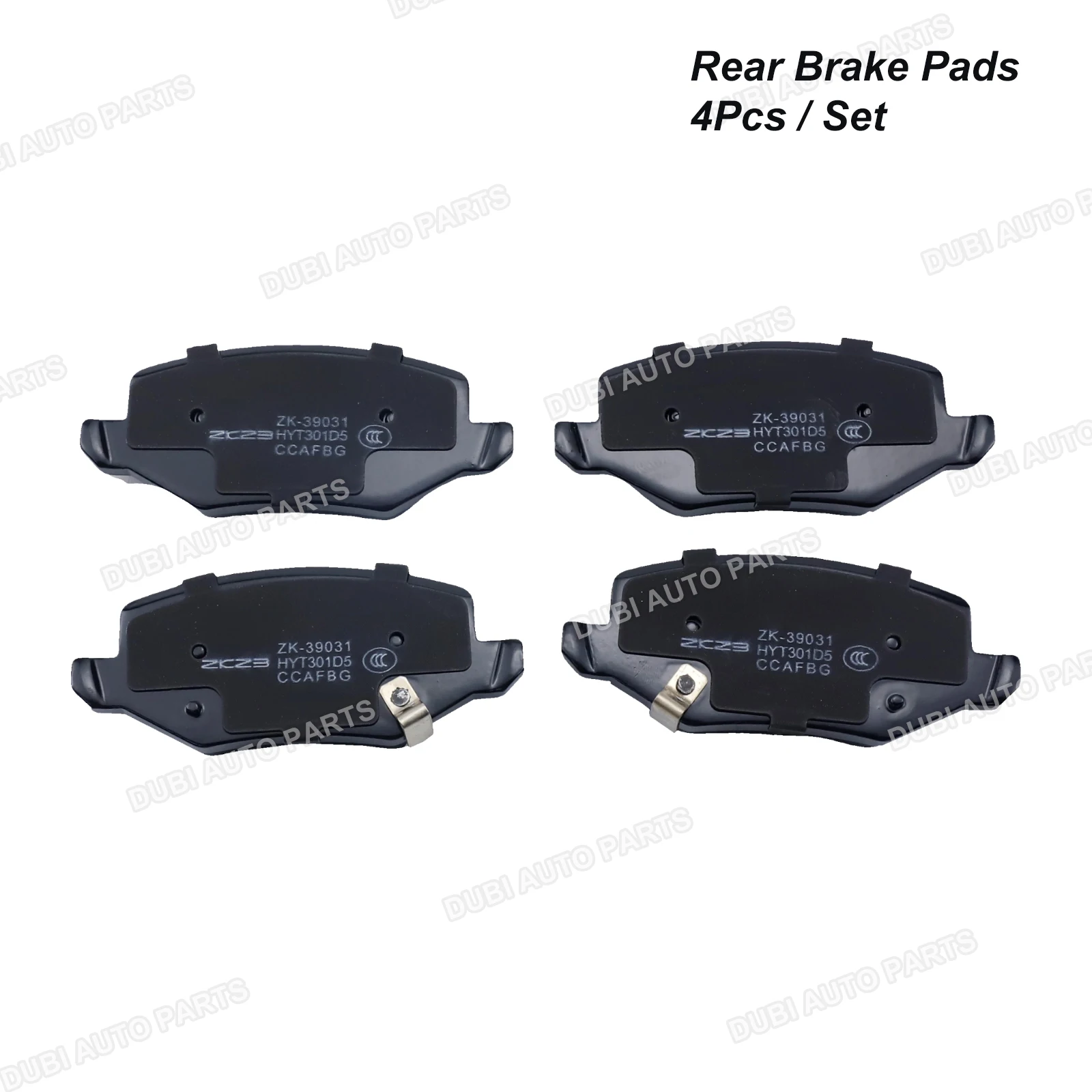 Rear Brake Pads Set For HAVAL JOLION 1.5T 2020- 3502126XGW02A Ceramic Disc Brake Car Accessories Auto Spare Parts