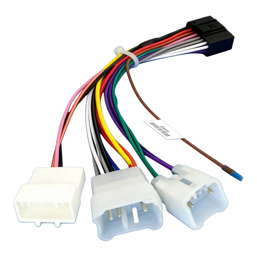 For Lexus Radio Installation Kit Car ISO Wiring Harness Black White Black And White Color Scheme ABS Material Construction