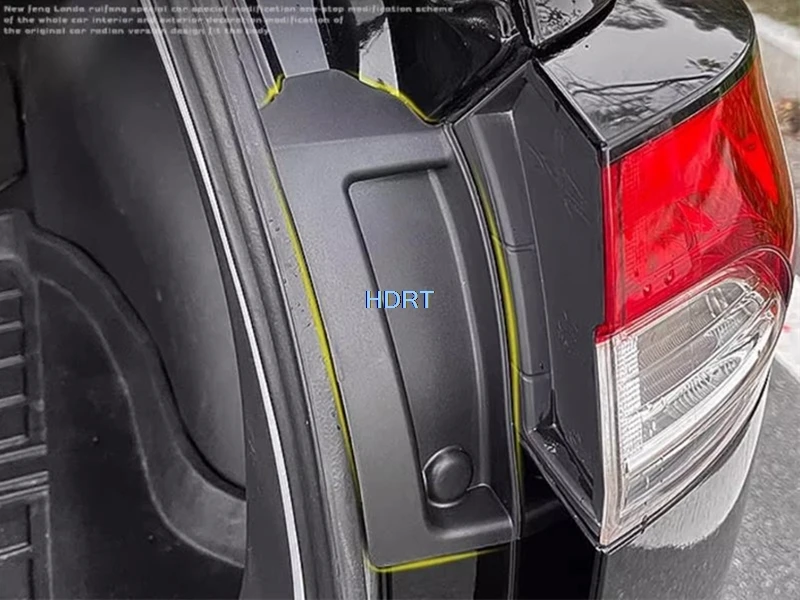 For Toyota Corolla Cross 2022 + Rear Tail Gate Rust Proof Screw Cap Light Cover Trim Car Style Protector Decoration Accessories