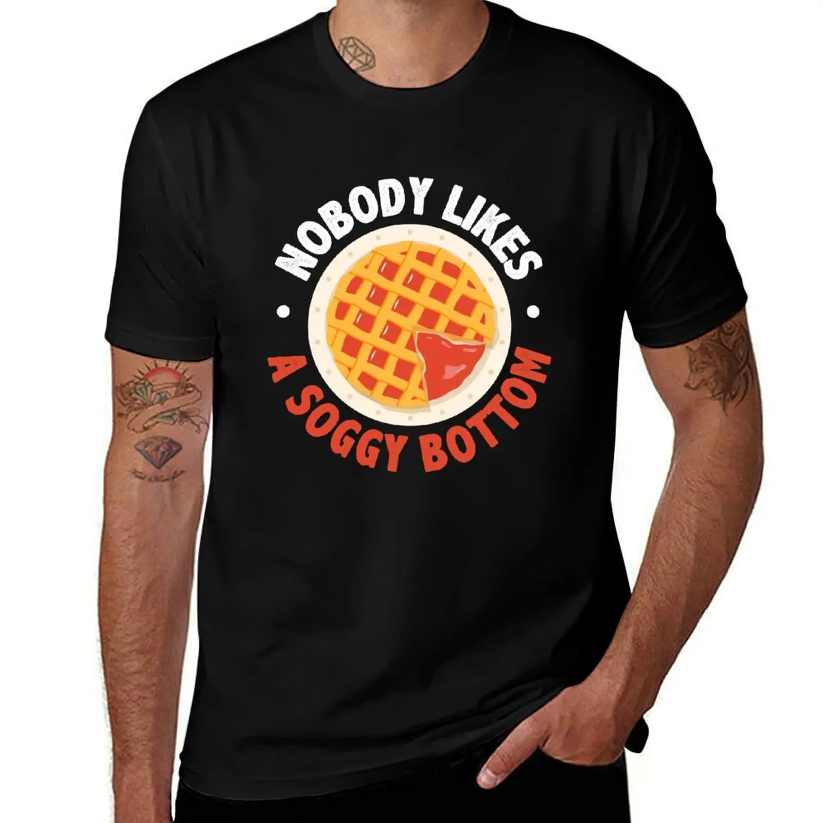 

Nobody Likes A Soggy Bottom British Bake Off, Mary Berry, Baking Christmas Shirt T-Shirt man t shirts cotton T-Shirt