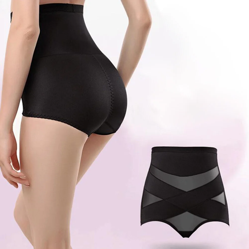 

1Pcs Body Shaper High Waist Tummy Control Panty Women Butt Lifter Panties Waist Trainer Shapewear Black Size Xl