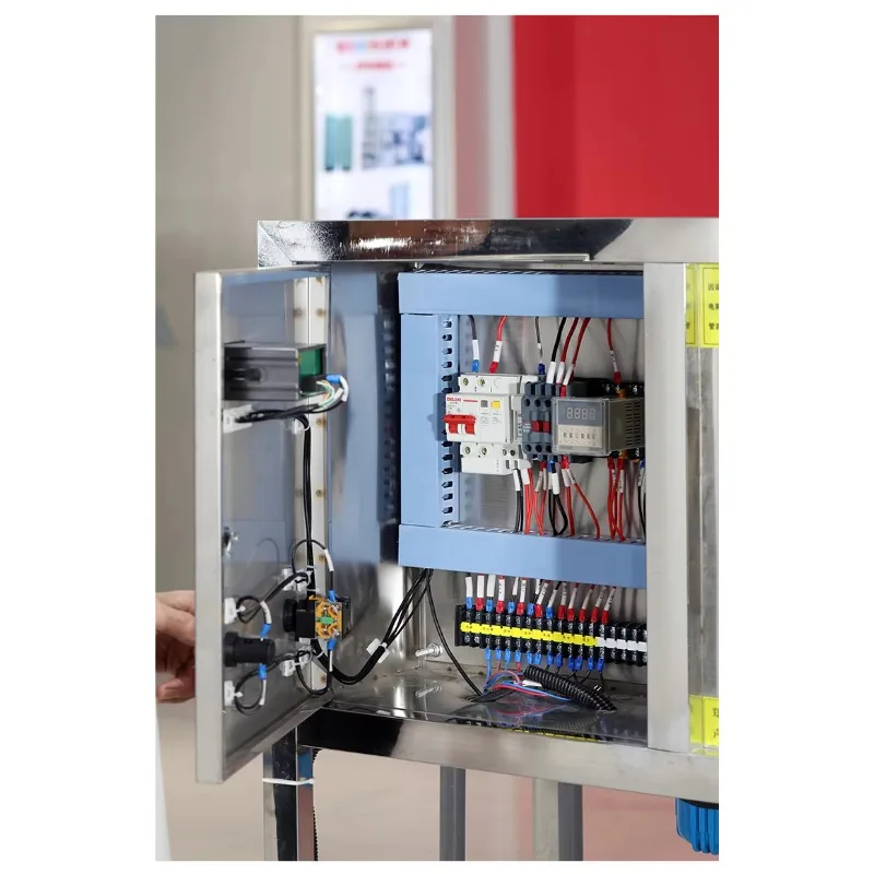 Small Business RO Water Treatment Equipment 250LPH Reverse Osmosis System Stainless Steel Frame Commercial