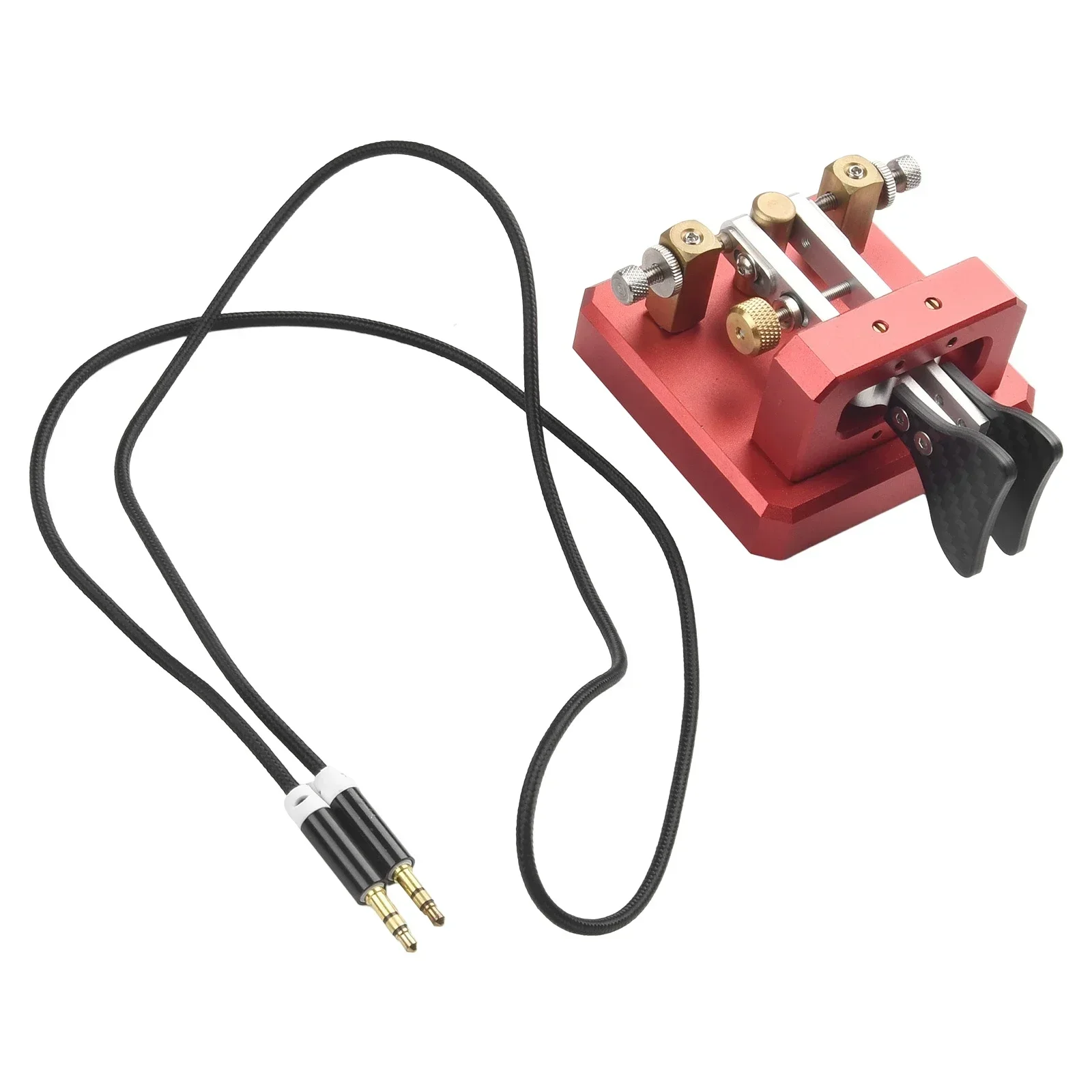 1 Pc Shortwave CW Transmitter Automatic Morse Keyer Dual-Paddle