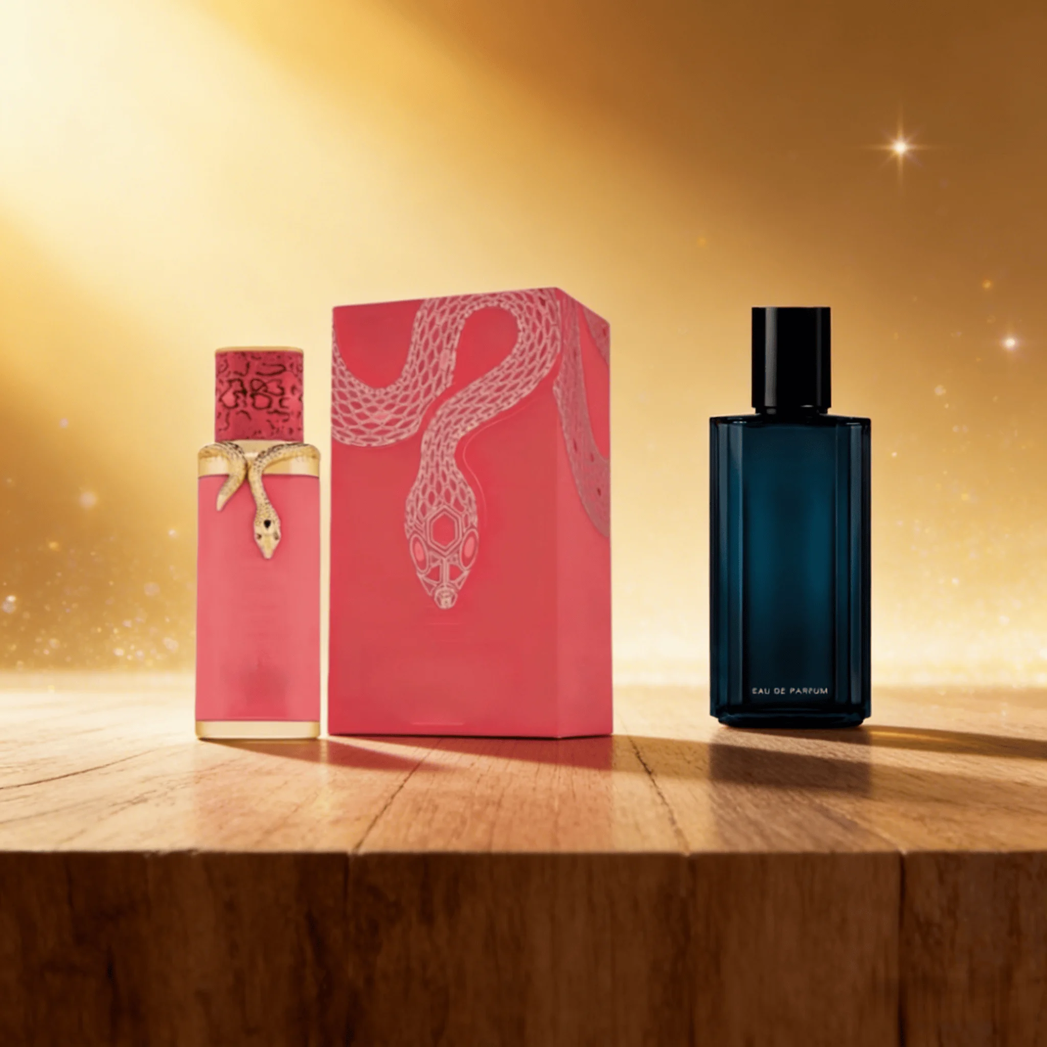 

Fragrance Avenue Vulcan Baie Unisex Eau de Parfum, Purchase includes a Cool Water For Man Eau de Parfum Intense