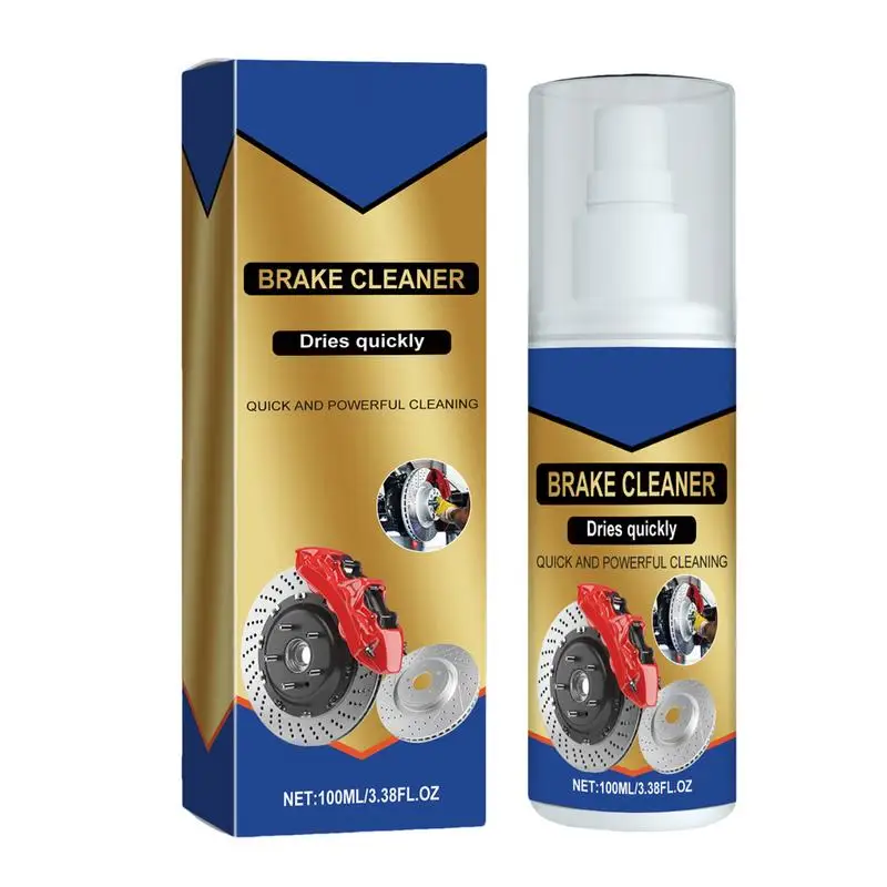 Auto Brake Cleaner Vehicle Brake System Cleaner 100ml Vehicle Brake System Cleaner Brake Cleaner Liquid Car Brake Cleaning Agent