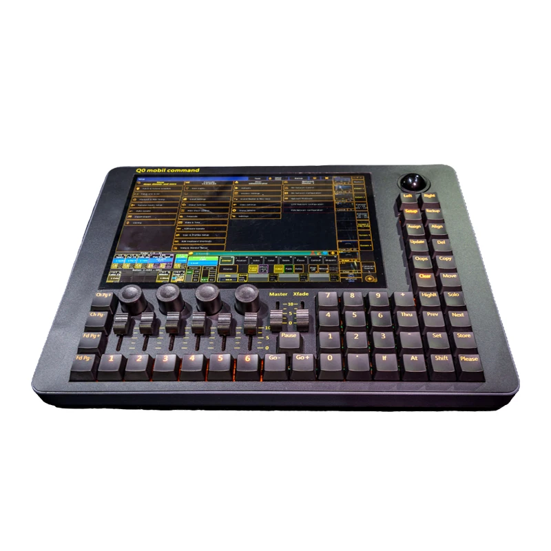 Sunart Mini MA2 Console 120G SD DMX Stage Effect Lighting Controller For DJ Disco Concert Events Wedding MIDI LTC NET Ports