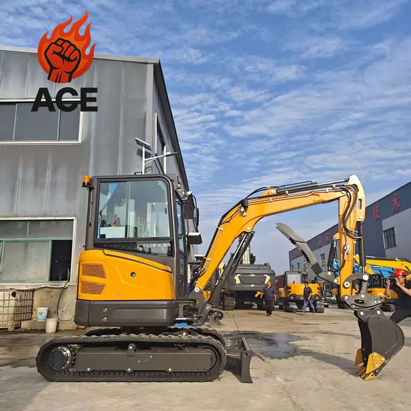 حفارة زاحفة صغيرة مخصصة محرك EPA KUBOTA حفار صغير حفار صغير 3.5ton 1.5 سنة الضمان 1ton 2ton حفارات