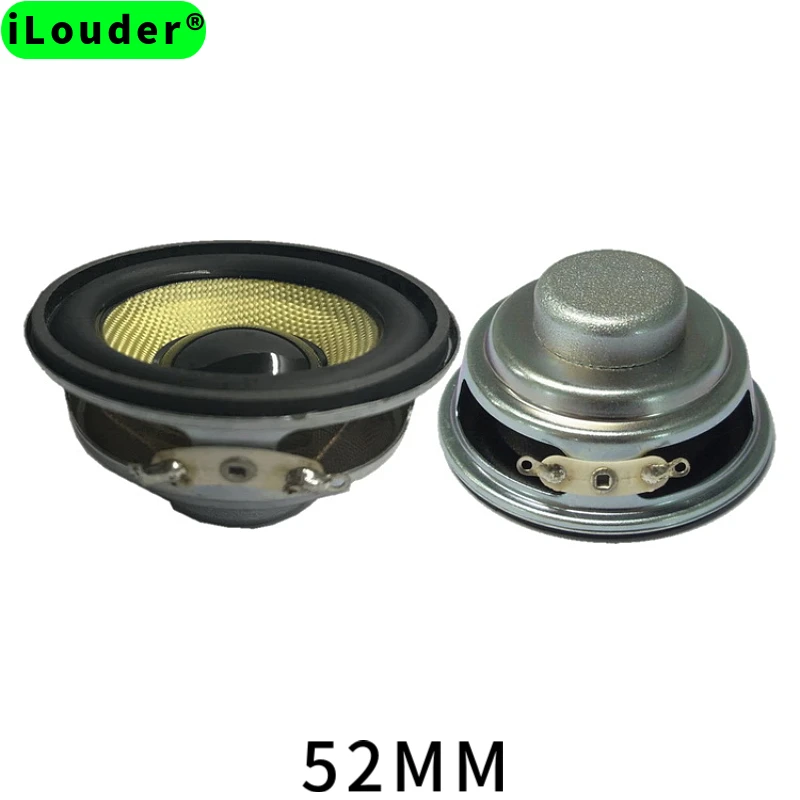 52mm Fiberglass RMS 5W 4ohm 8ohm for choose 89DB 180 Hz-12KHz Neodymium Magnet Speaker Driver 2 Inch 16-core Full Range Speakers
