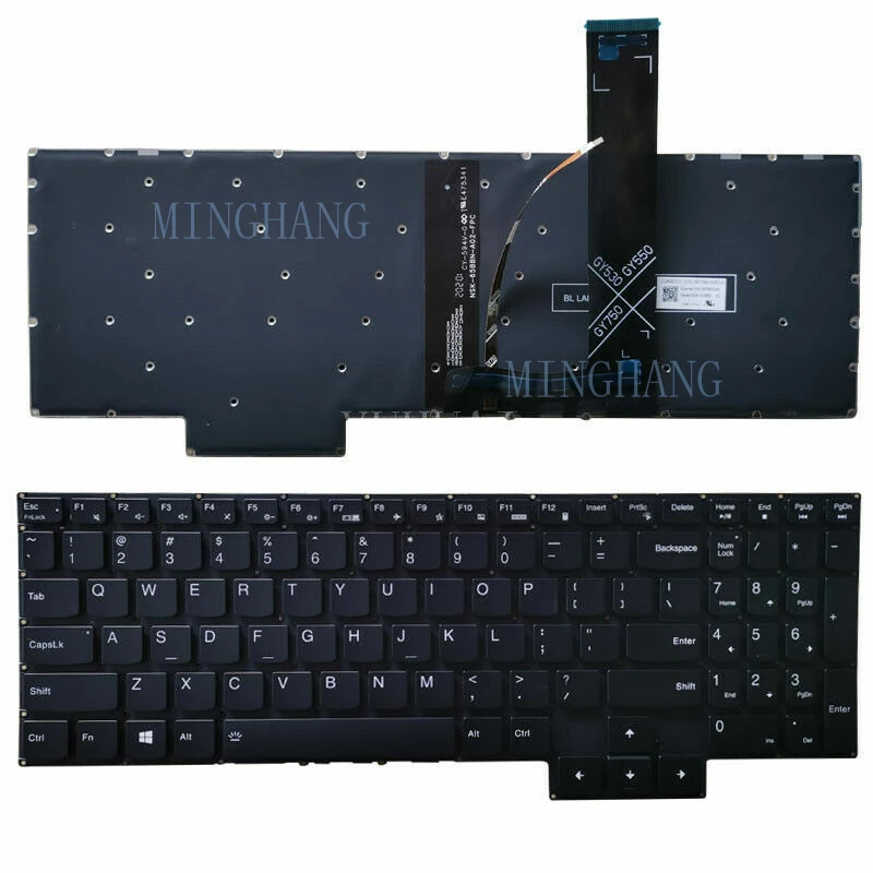 M   New for Lenovo Legion 5-17ACH6 5-17ACH6H 5-17ITH6 5-17ITH6H US Backlit keyboard