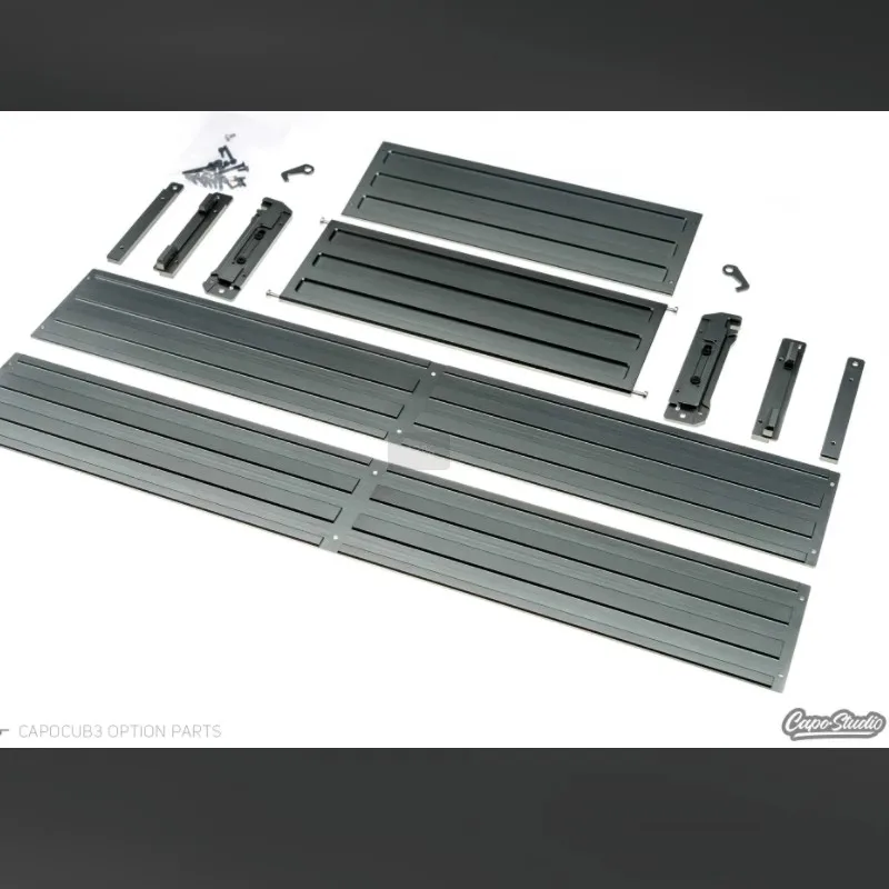 

CAPO CUB3 is equipped with a rear bucket guard CUB3SP for dragging and towing