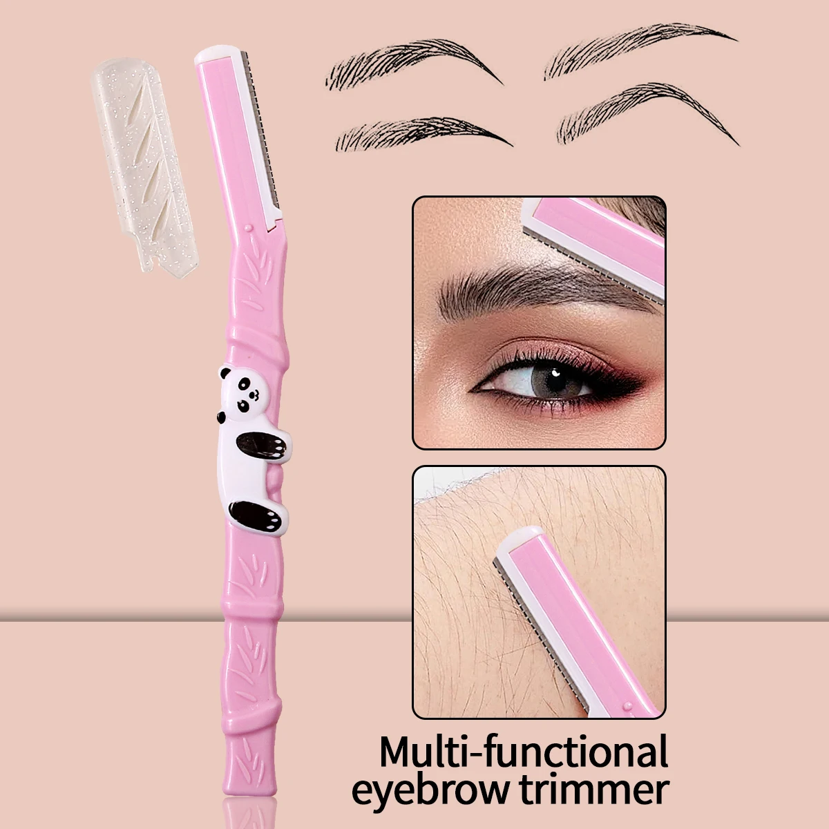 1PC Eyebrow Trimmer Knives Portable Face Razor Hair Remover Eye Brow Epilation Hair Removal Cutter Shaver Blades Makeup Tools