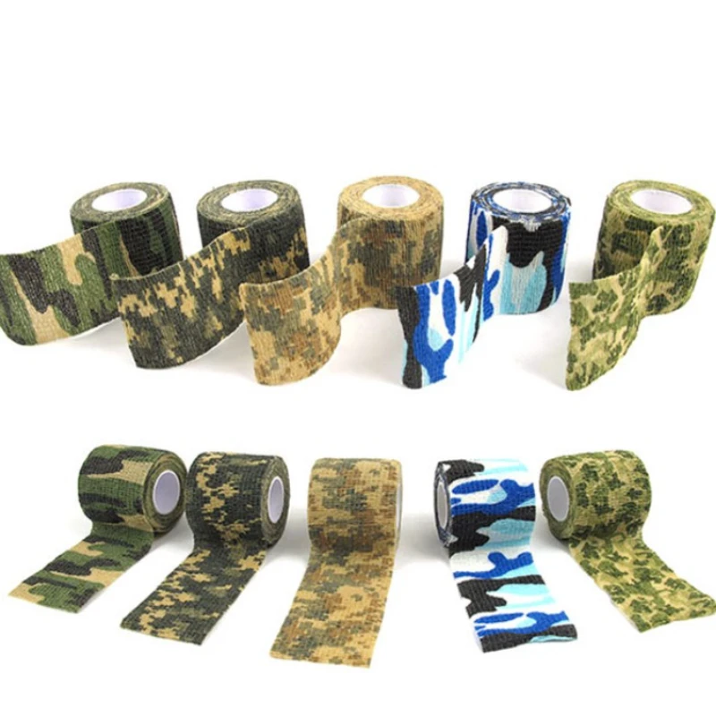 Non-Woven Waterproof Bicycle Camouflage Sticker Protective Anti-scratch Tape Mountain Bike Frame Front Fork Protect Accessories