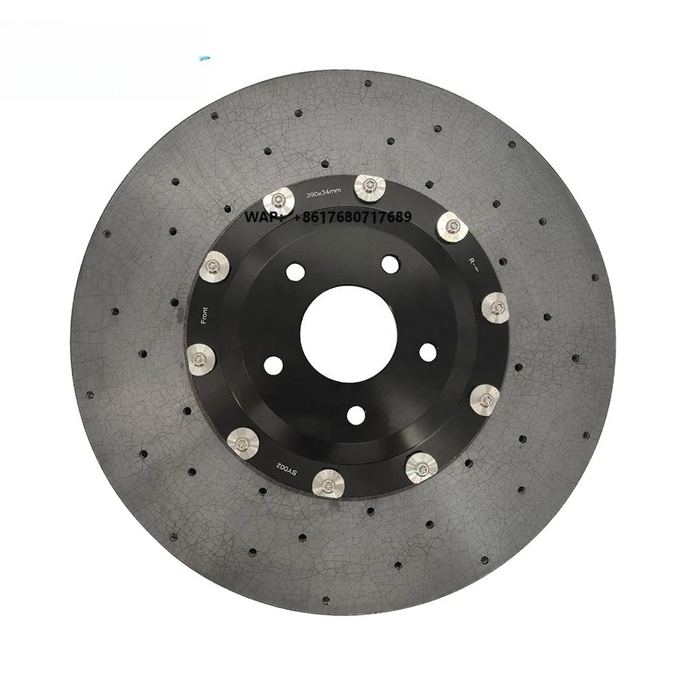 Performance Ceramic Brakes  OEM Caliper  CCB Carbon Ceramic Rotor Complete Kit for  2009+ R35 GTR