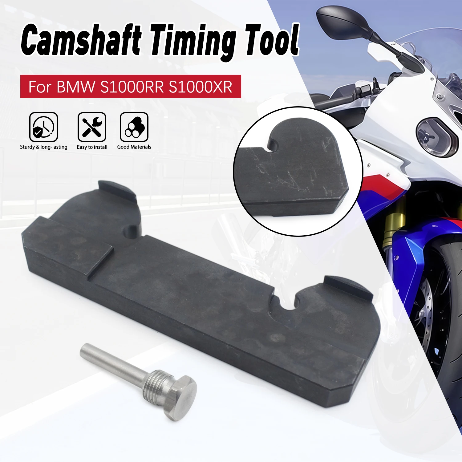 Valve Timing Tool Camshaft Tool Top Dead Center Tool For BMW S1000RR S1000XR 2009 2010 2011 2012-2018 Motorcycle Part