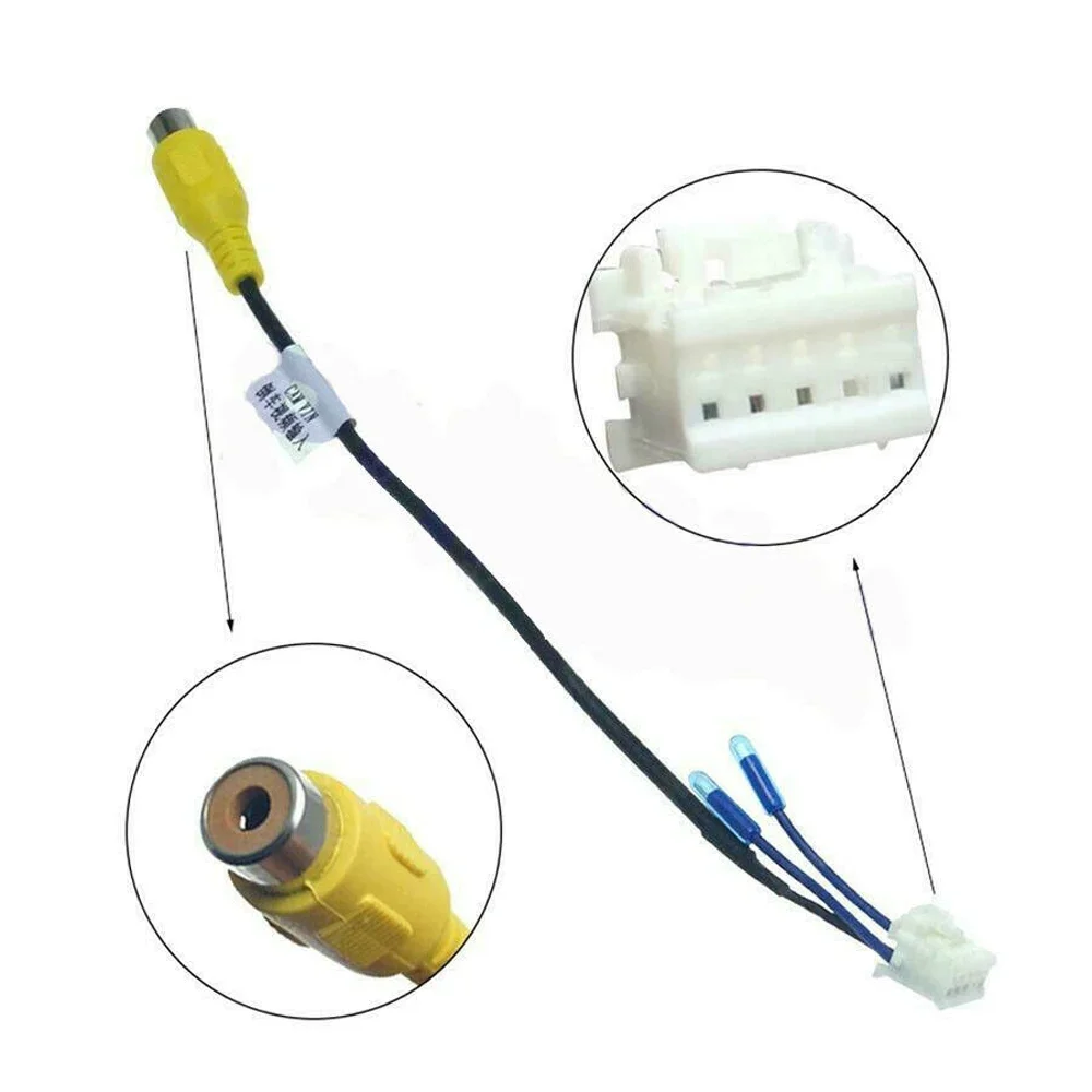 10Pin Video Cable For Car Rear View Camera Universal Wire For Connecting Reverse Camera With Car Multimedia Monitor