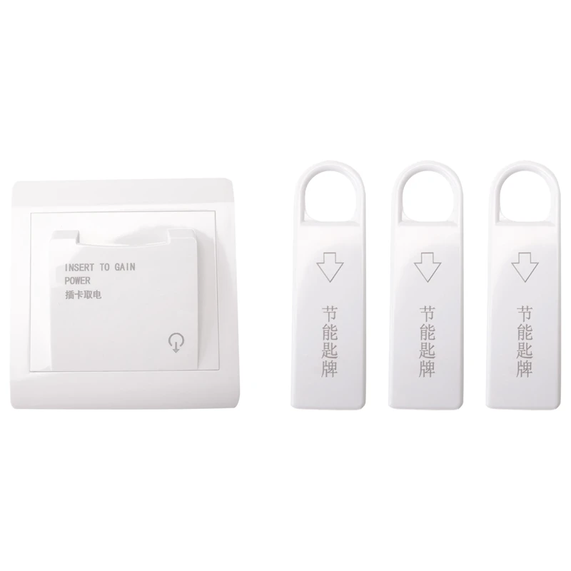 High Grade Hotel Magnetic Card Switch Saving Switch Insert Key