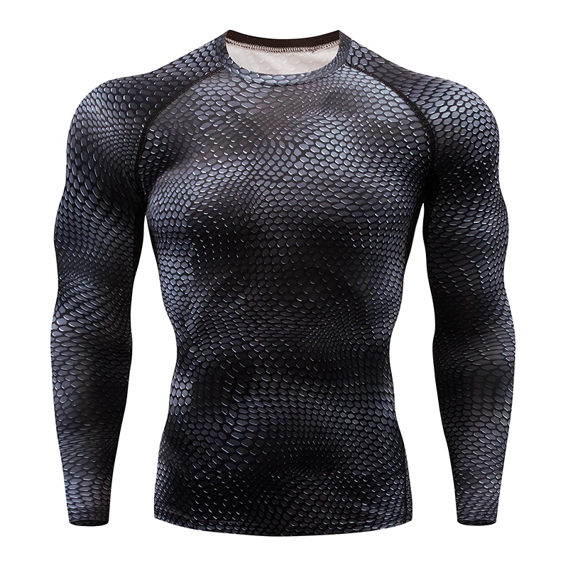 Cycling Base Layers Jerseys Men's Compression Shirt Quick Dry Gym Fitness Cycling Tights Men Women Rashgard Cycling Sportswear