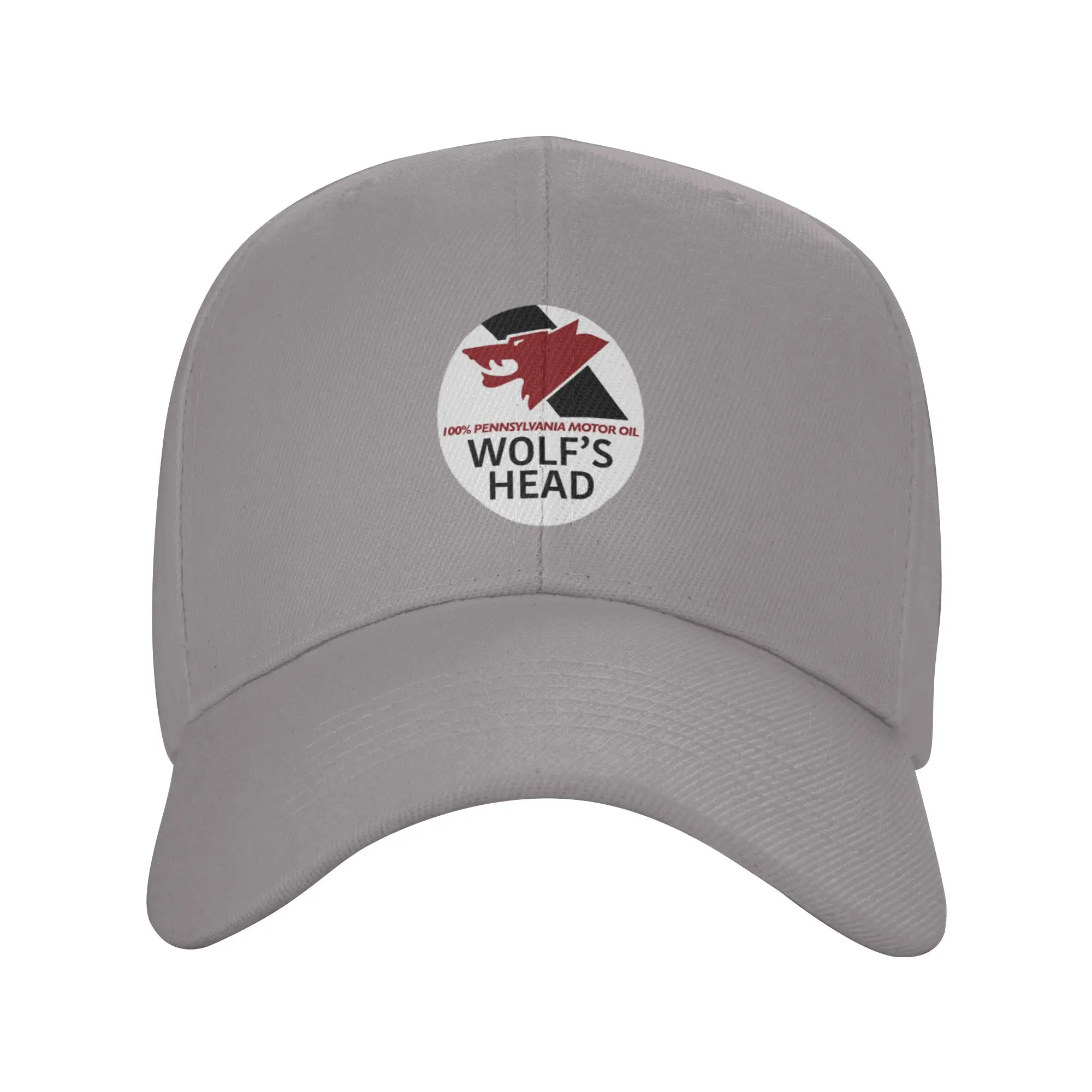 Hot Sale Wolfs Head Motor Oil Baseball Cap  Trendy Gift Polo Cap  Driving Polo Cap