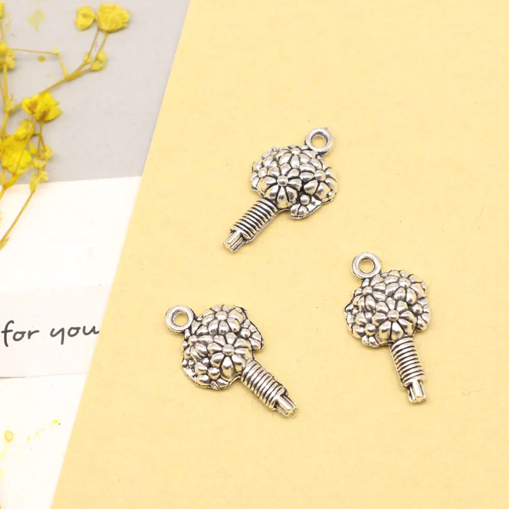 

Подвески для букетов 20 шт. 13x23 мм, подвески и ожерелья, материалы для хобби и рукоделия, мужские ювелирные изделия, античное серебряное покрытие