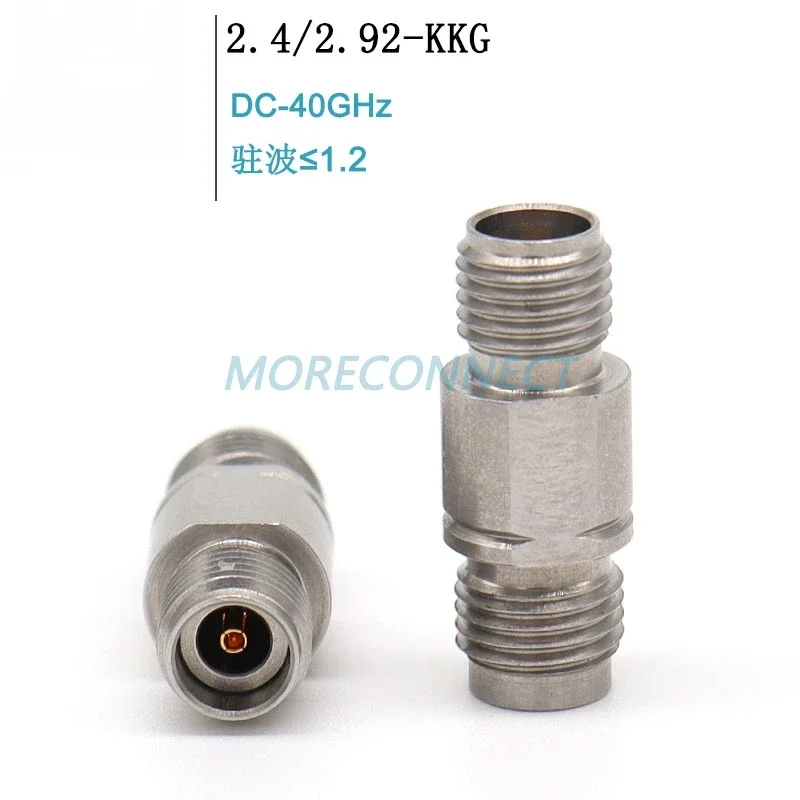 5pcs Stainless steel millimeter wave 2.4-2.92 RF connector 2.4/2.92-JJ-KK-JK-KJG high-frequency 40G