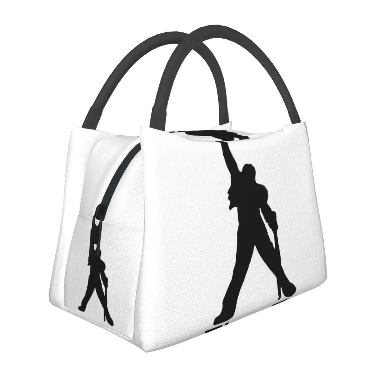 

Kitsune Fox Lunch Bags Insulated Bento Box Resuable Lunch Tote Picnic Bags Cooler Thermal Bag for Woman Student School