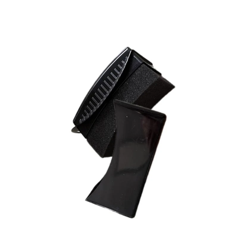 

Car Tire Waxing Sponge Car Wax Applicator Pad with Lid Curved Shaped Easy Waxing Tire Sponge Cleaning Tools