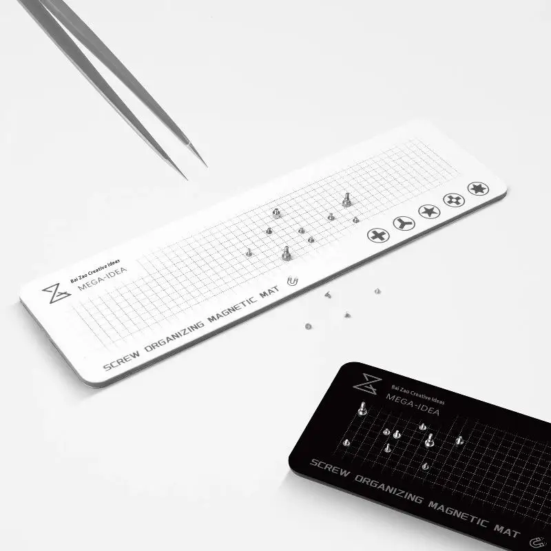【xxx】Screw Soft Magnetic Storage Work Mat For Mobile Phone, Computer And Tablet Repair Screw Storage Pad Tool[S14]