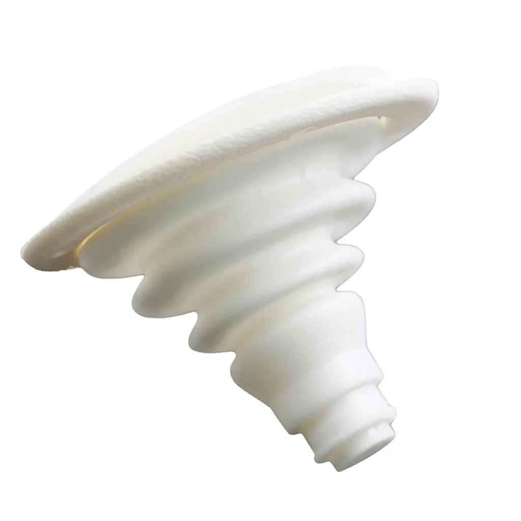 Rigging Cable Boot White Plastic Marine Hole Cover for Boat Screw 23 Step Output Cables Applications