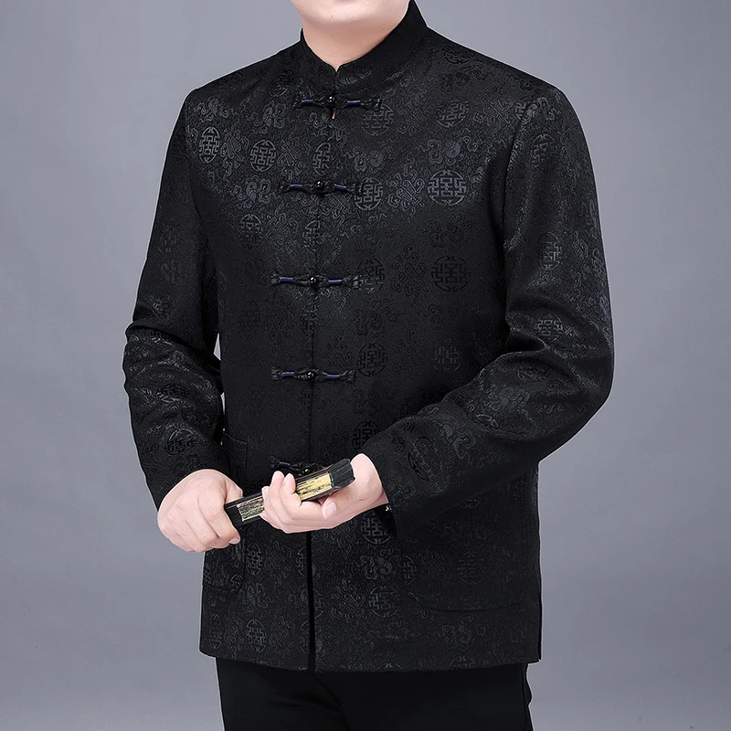veste-en-taffetas-a-col-montant-pour-homme-mode-automne-en-soie-veritable-doublee-en-fourrure-vetement-traditionnel-chinois