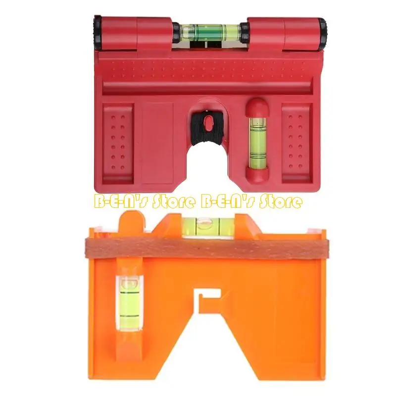 Y1AD Inclinometer Gauge Spirit Level Meter 270 Degree Adjustable Pipe