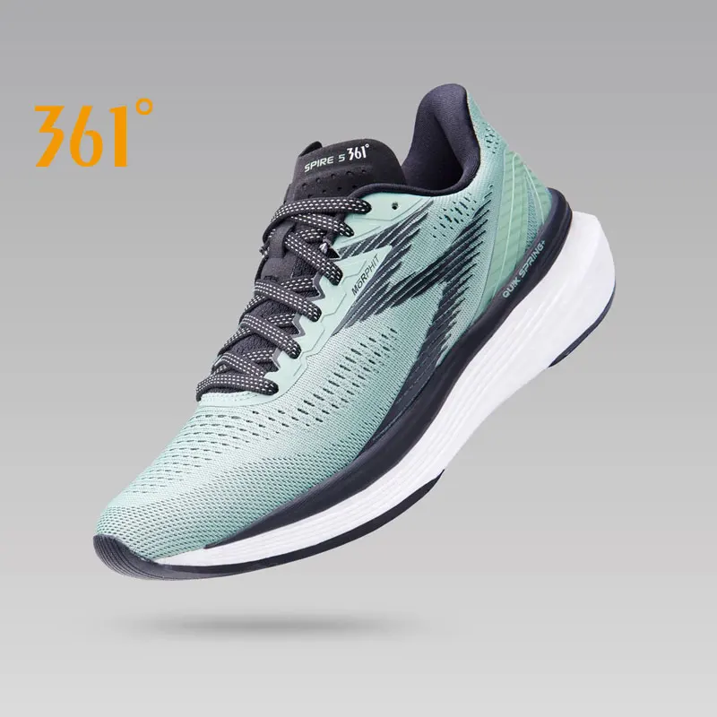 

361 Degrees Overseas International Line Spire 5 Professional Men's Running Shoes Shock-Absorbing Rebound Marathon Sneakers Y2272