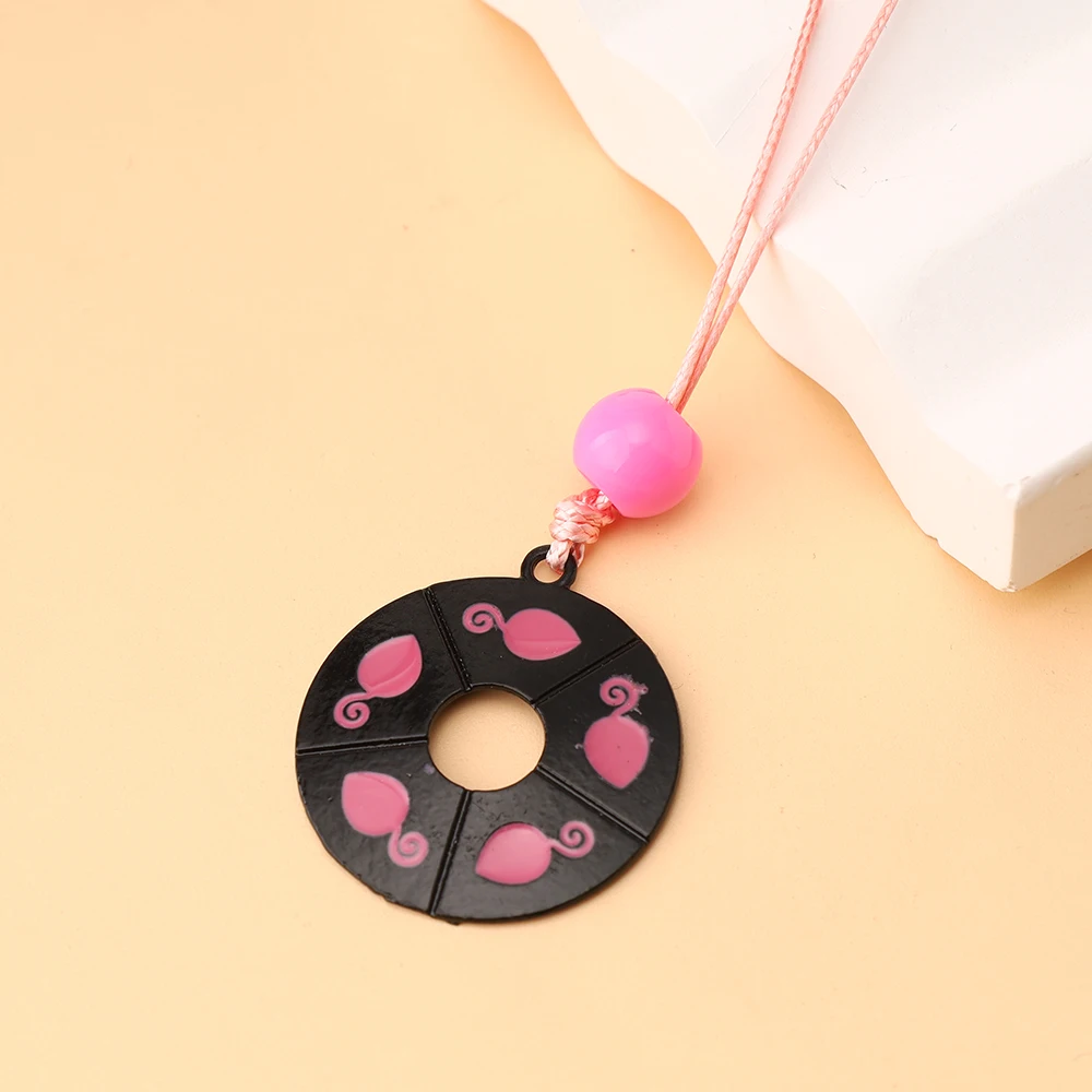 Anime Peacock Tail Enamel Brooch Cartoon Ladybug Peripheral Bracelet Necklace Brooch Keychain Cosplay Jewelry Accessories Gifts image 5