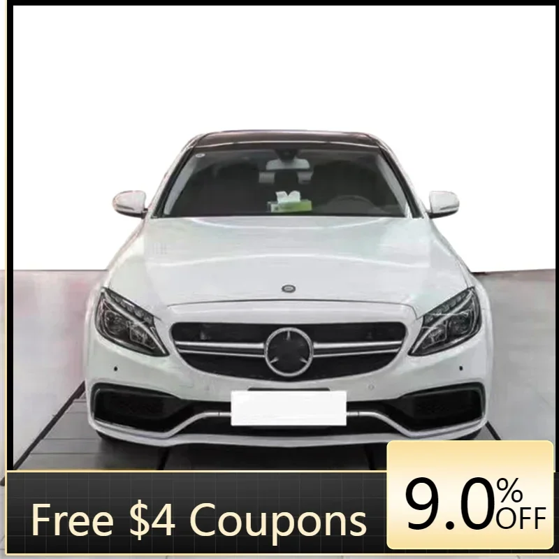

BR Modification Club Chloe- LDR Facelift For C-class For W205 Upgrade To Amg C63 Style Bodykit Car Auto Parts Bumper Grille H
