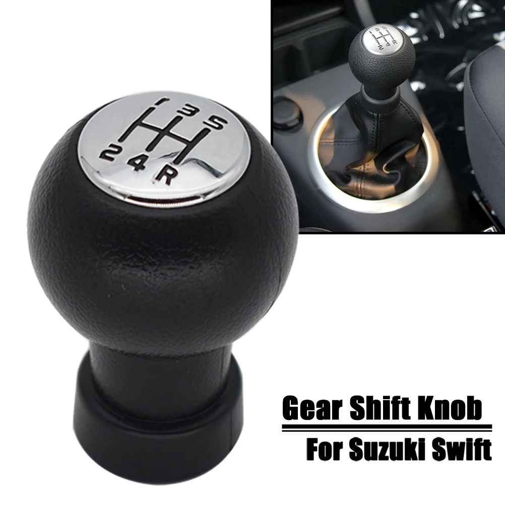 

Gear Shift Knob For Suzuki Swift Stick Lever Pen Handle Replacement 5Speed T Type Manual Adapter Inner Sleeve Gaiter Boot Cover