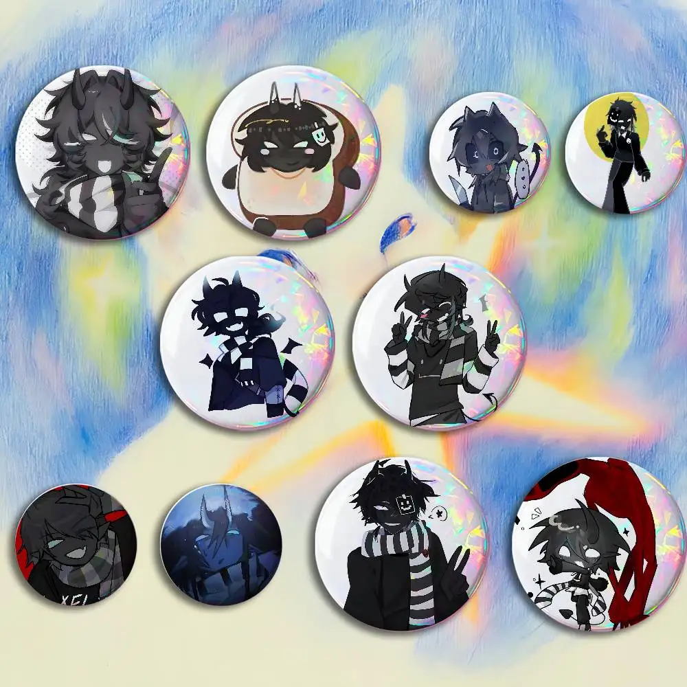 T-Twixxel Game Badges 25 32 44 58 75 mm Round Customizable Wholesale Fan goods Self-made fan freebies