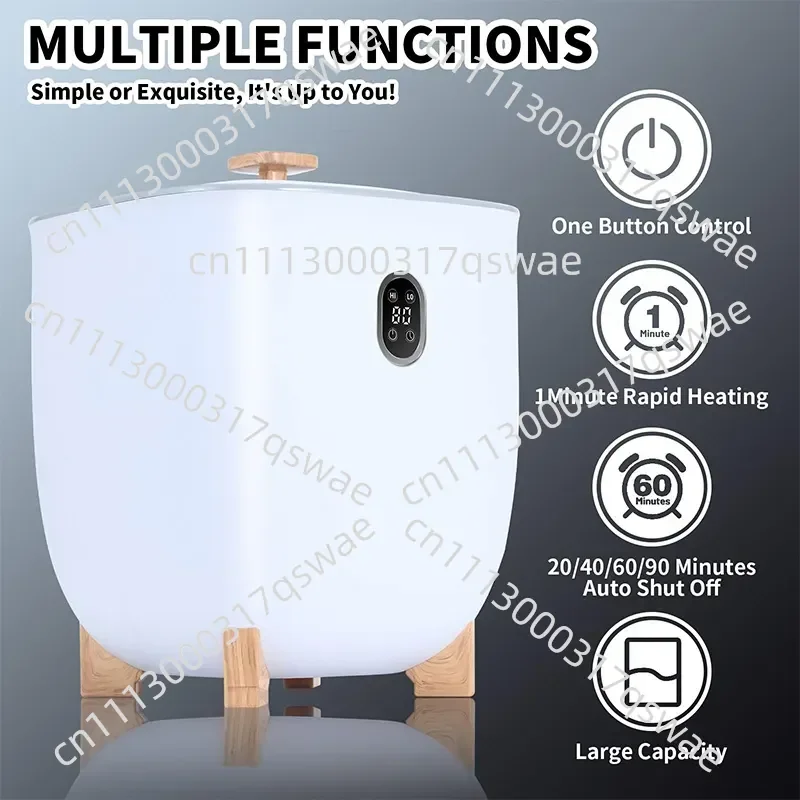 25L Towel Warmer Bucket Large Capacity Stainless Steel Inner Tank Towel Dryer With Drainage Function