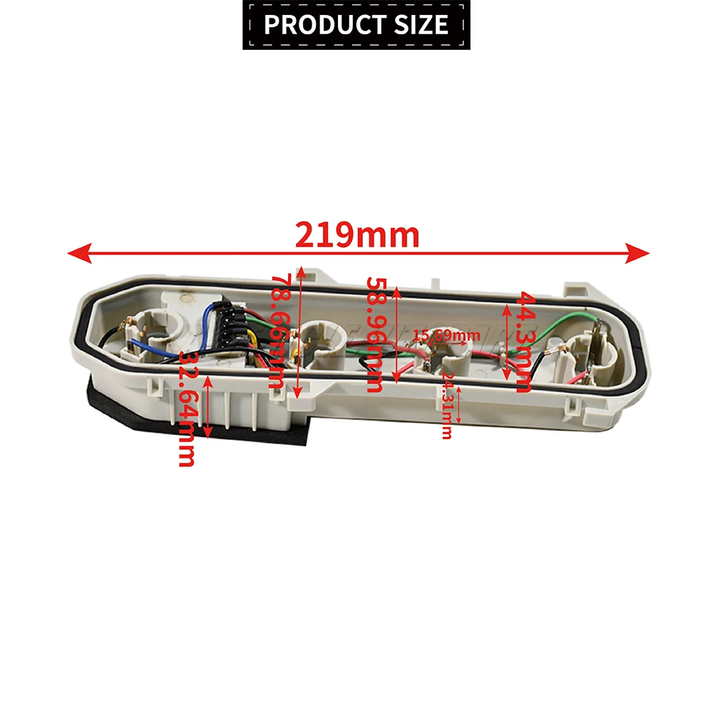 New 110231WP2 For Renault Clio 2 1998-2010 1Pc Rear Lamp Tail Lights Bulb Holder 6 Pins Left Right 11-0231-WP-2 Car Accessories