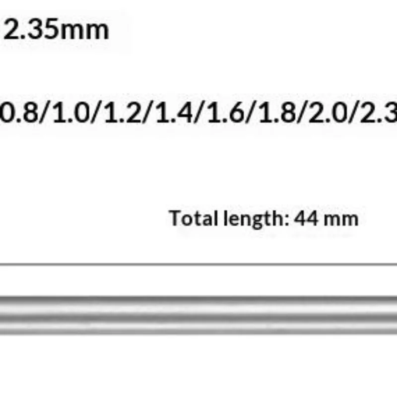 1Pc Emery Grinding Head Tip 0.6-2.3mm Cutting Drill Bit For 2.35mm Polishing Pen Screw Cutting IC Chip Grinding