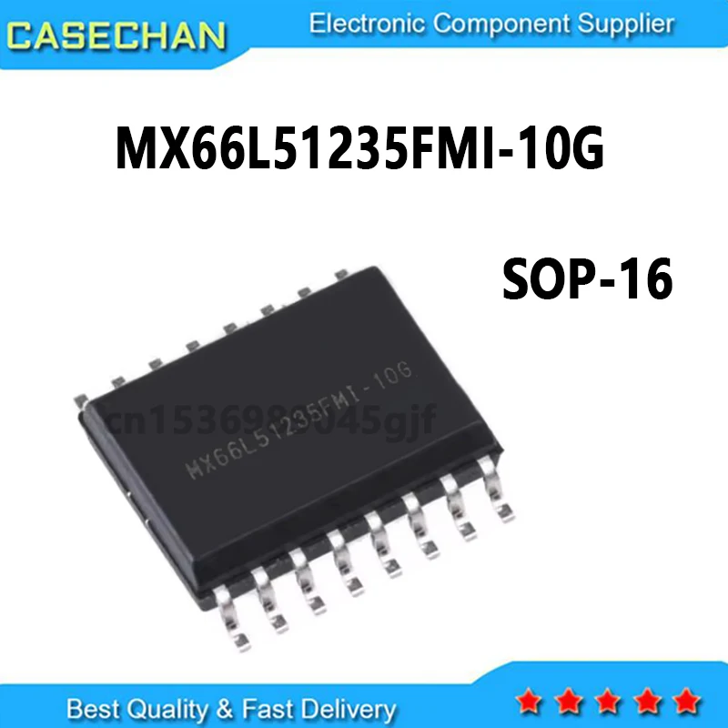 2pcs MX66L51235FMI-10G 66L51235FMI-10G SOP-16 512Mbit 64M