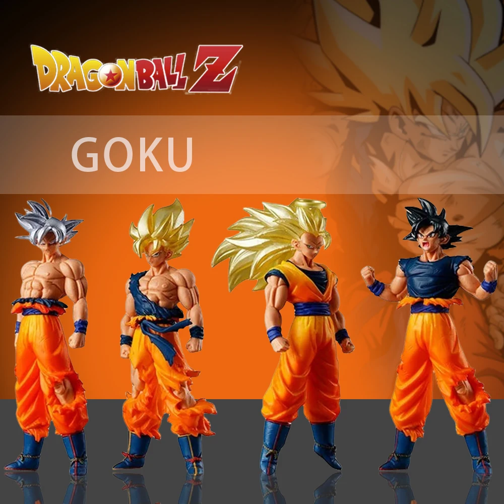 Dragon Ball Goku Model Gifts for Family and Friends Anime Character Collection Statues Birthday Ornaments