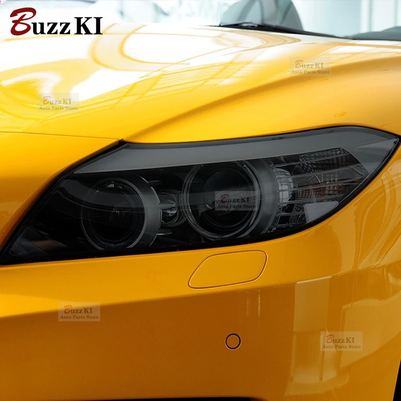 

Аксессуары для BMW Z4 E89 G29 2009-On 2 шт. Защитная пленка для автомобильных фар восстановление налобного фонаря Прозрачная черная наклейка из ТПУ