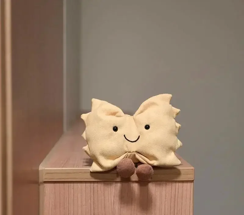 

Original For Jelly Cat Limited Edition Amuseables Farfalle Plush Doll Cat And Dog Interactive Companion Toy Pet Holiday Gift