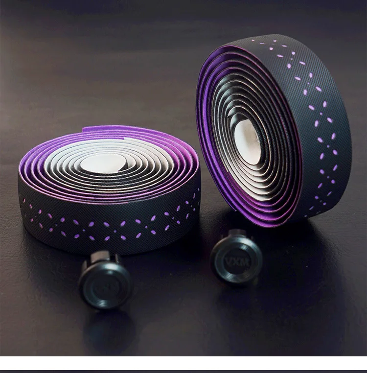 

Road bicycle elbow handlebar cover Tape EVA thickened double-ply PU anti-slip wear-resistant polka dot breathable binding strap