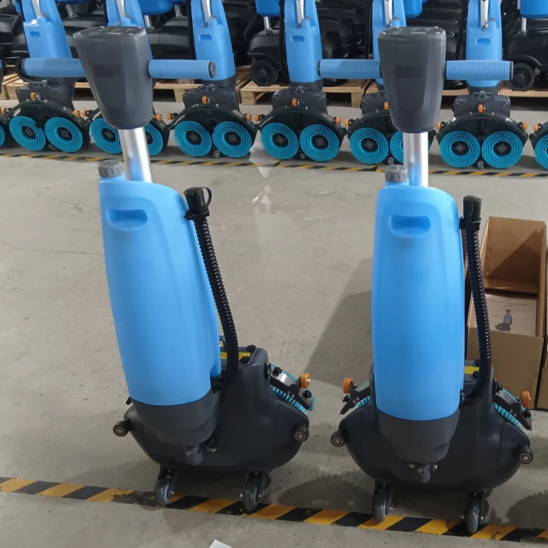 Warehouse Gym Ceramic Tile Commercial Floor Cleaner  Machine Auto Commercial Industrial Walk Behind Electric Floor Scrubber