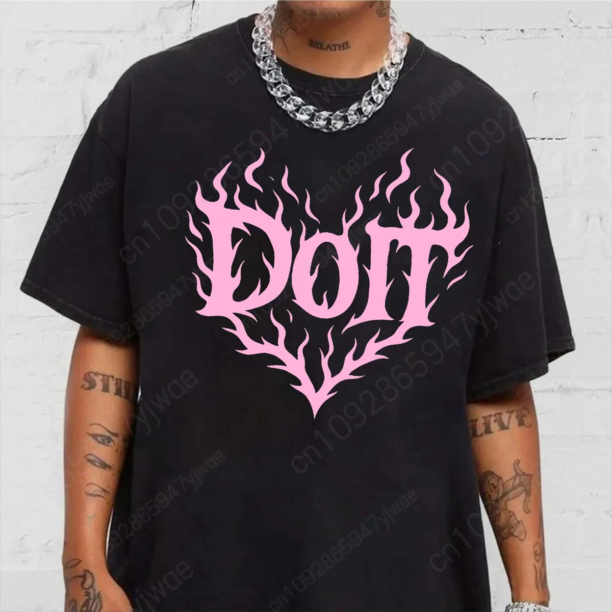 Camiseta DO IT Tracklist, camiseta Popular Kpop, gira mundial dominante, regalo para seguidores, Camiseta de algodón de alta calidad para hombres y mujeres de verano