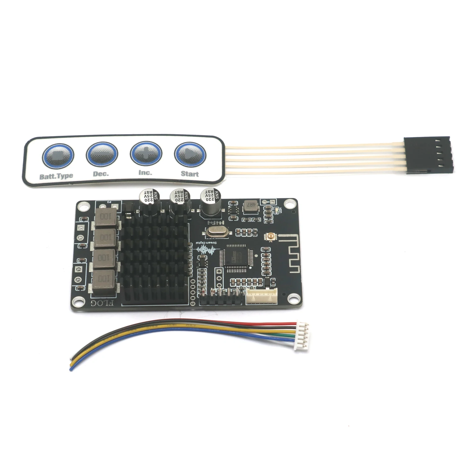 Super HD I2S ACM8625S AMP Board, Bluetooth 5.0 2.0 Channel 100W HiFi Class D Digital Audio Power Amplifier Module