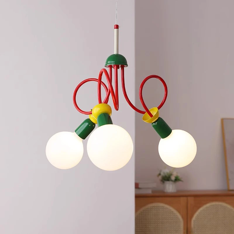 

Cartoon Colorful Fruit LED Table Lamp/Floor Lamp/Pendant Lamp, Living Room, Bedroom Home Lighting Decoration Reading Lamp, D60CM