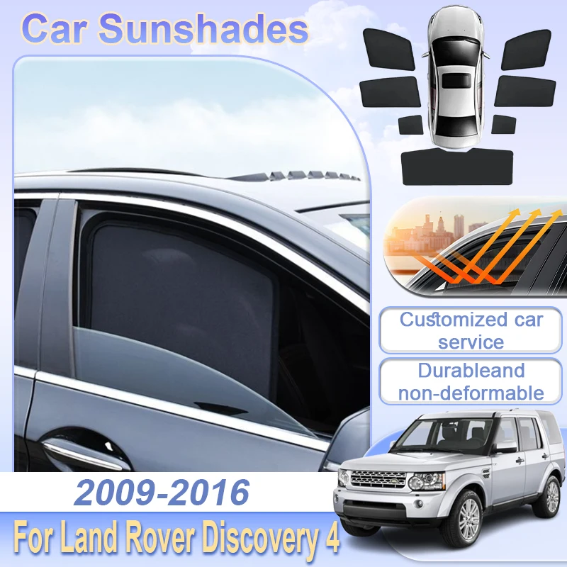 

Sun Shade For Land Rover Discovery 4 LR4 2009-2016 Windshield Magnetic Mesh Visors Sun Curtain Privacy Shields Cover Accessories