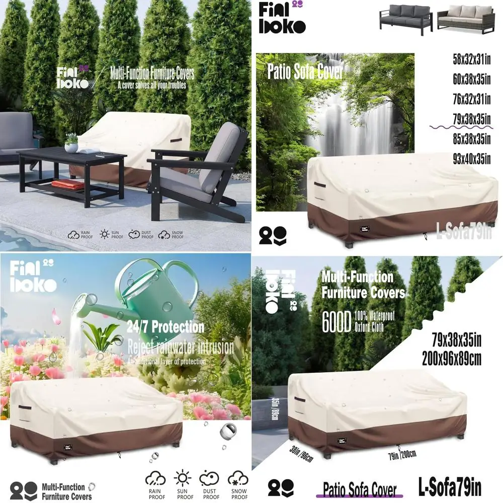 3-Seater Outdoor Co… - image