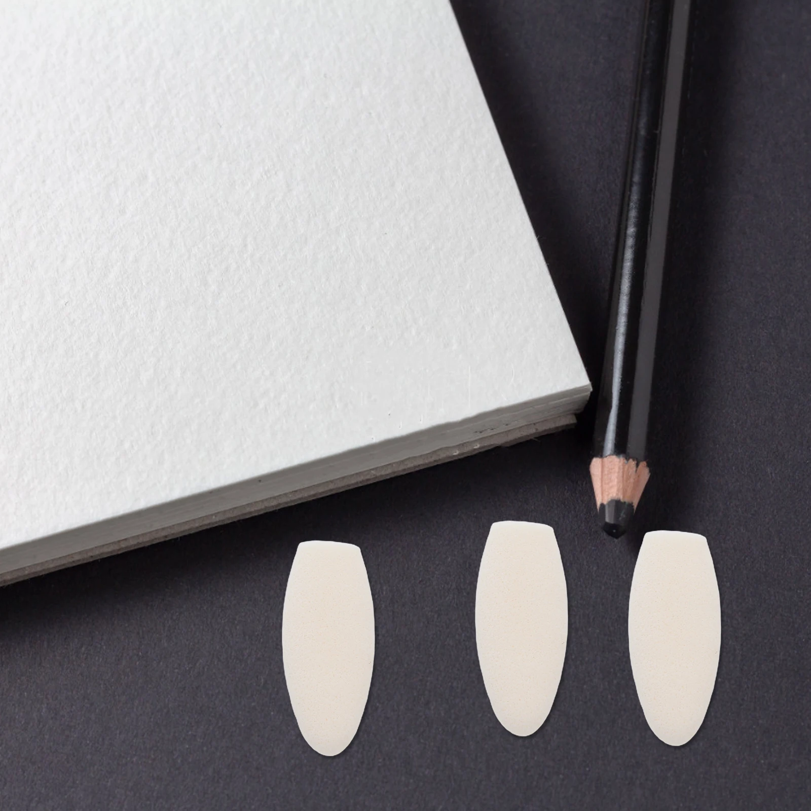

Replace Cotton Head with Knife Eraser Refills Correcting Sponge Tips Craft Drawing Tools Erasers